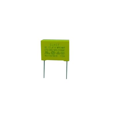 Αντίσταση Μόνωσης ≥ 10 P10 15 22.5 7.5MM Υψηλής X2 Πυκνωτής Ασφαλείας Για Βιομηχανική Χρήση