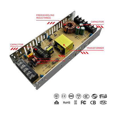 Bina SMPS Εναλλακτική τροφοδοσία LED 5v 200w πλήρες χρώμα σταθερή τάση LED οδηγός 5v