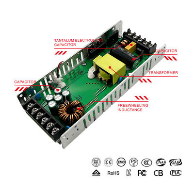 SMPS Εναλλακτική τροφοδοσία οθόνης LED 12v 300w LED Constant Voltage Driver Ultra Thin 5v