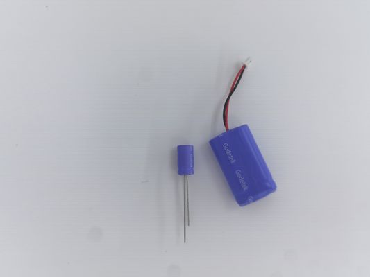 2.7V 1.0FΚατάστατης υψηλής χωρητικότητας για φορτίο υψηλής θερμοκρασίας 85C≤2.7V 1000h △C/C≤30% ESR≤4