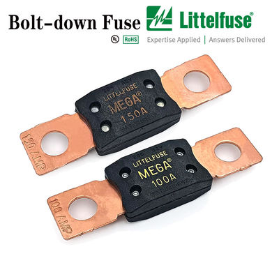 MEGA littleelfuse 0298150.ZXEH Σωρίδες ηλεκτρικών οχημάτων για εφαρμογές βαρέων καθηκόντων Σωρίδες με μπόλτ-ντοουν  ∆ορυφόροι 32V