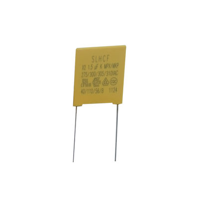 Χ2 Συσσωρευτής ασφαλείας 1.5UF/275VAC P22.5MM και ±20% ανοχή χωρητικότητας εγγυημένη για τις επιδόσεις