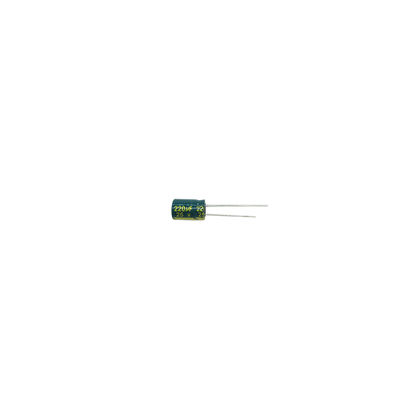 220UF 25V Ηλεκτρολυτικός Πυκνωτής Αλουμινίου για Τροφοδοσία σε Ηλεκτρονικές Συσκευές